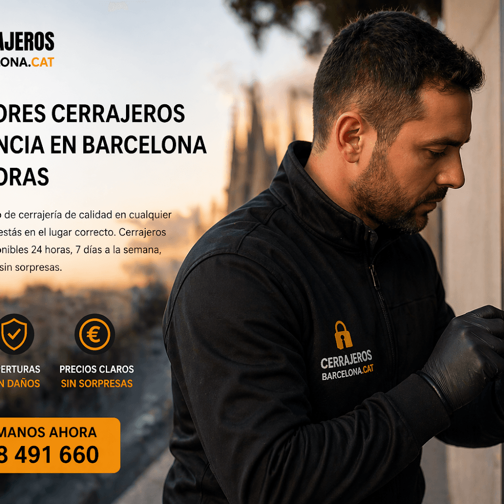 Cerrajeros Barcelona CAT | 24 h de Urgencia