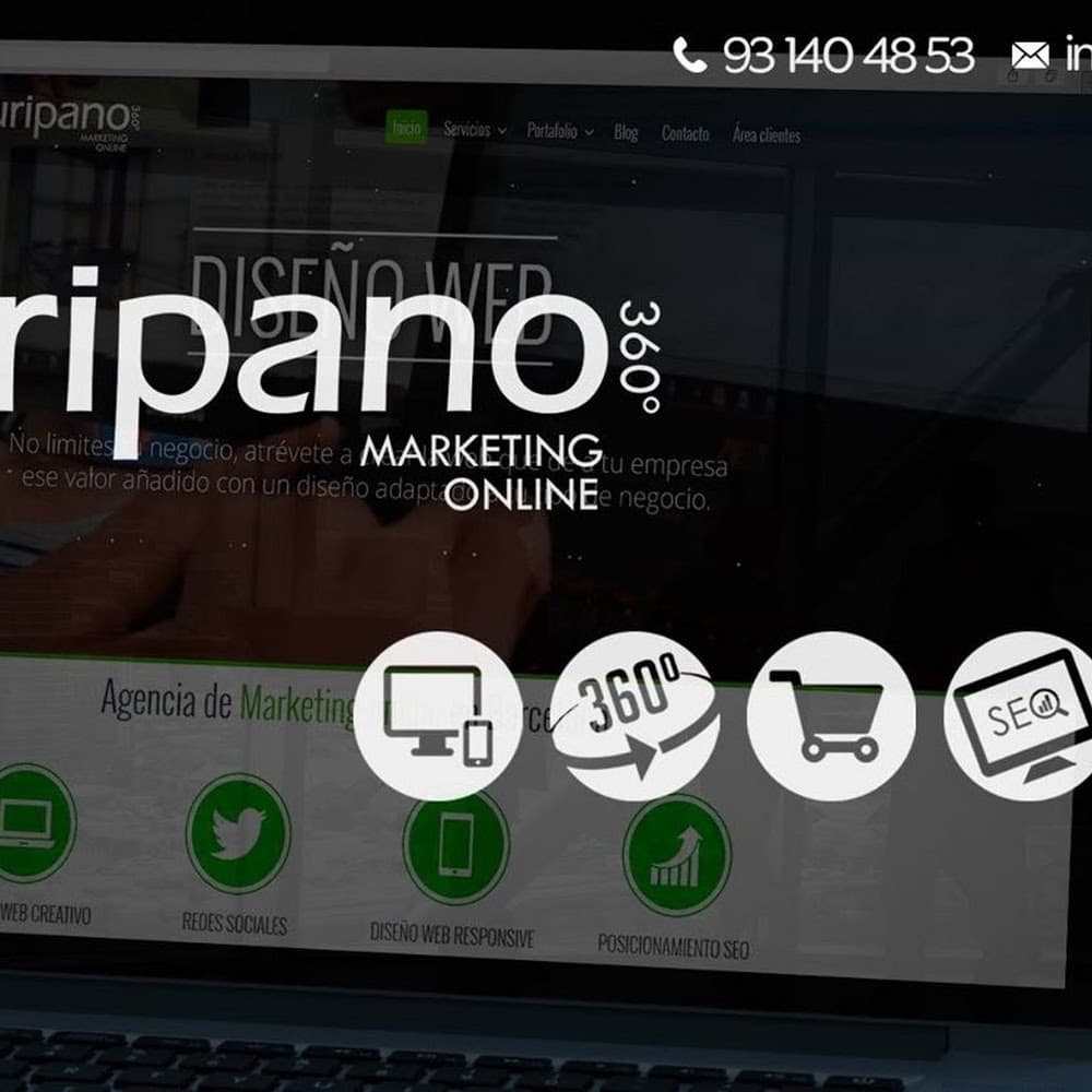 Turipano360 - Diseño Web Terrassa